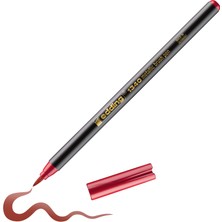 Edding Fırça Uçlu Kalem 1-3 Mm Metalik Kırmızı E-1340 (10 Lu Paket)
