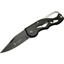 Marsilyan Alaska SDR-11A Kilitli Çakı Black  15,5 cm Manuel, Kemerlikli