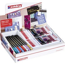 Edding Keçeli Kalem 1.0Mm 40+6 Lı Metlik Set Stand Ed1200