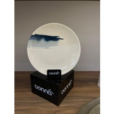 Bonna 6 'li Blue Wave Gourmet Düz Tabak 21 cm