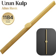 Badem10 Saral Çizgili Altın Metal Kulp 1184 mm 118,4 cm Mobilya Çekmece Mutfak Dolabı Dolap Kapak Kulplar