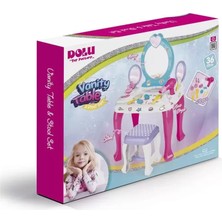 Vera Vtc 2568 Unicorn Makyaj Masası ve Tabure Seti -Dolu 965874