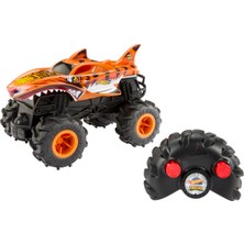Hot Wheels® Monster Trucks 1:24 Ölçekli Hw Tıger Shark Rc™ Araç HNV03 | Uzaktan Kumandalı ve 1:24 Ölçekli Hot Wheels® Monster Trucks Rc Hw Tiger Shark Rc™ Oyuncak Kamyon
