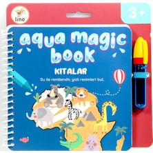 Gray Line Gry Aqua Magic Kıtalar Sihirli Boyama Kitabı Nel1