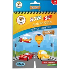 Gray Line Gry Boya Sil Aktivite Boyama Kitabı Araçlar A5 Ebat Nel1