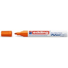 Edding Markör Boya Kalemi 2-4 Mm Yuvarlak Uçlu Turuncu 750 (10 Lu Paket)