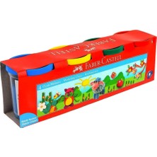 Faber-Castell Oyun Hamuru Klasik Renkler 4X100 Gram 5170 0000042