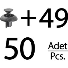 İnnovareauto Toyota, Lexus Için Tampon Klips- 50 Adet