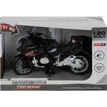Asya Oyuncak Sesli - Işıklı Sürtmeli Motosiklet C5809-8080A-5