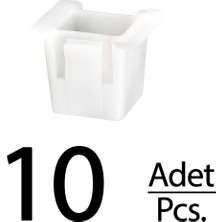 İnnovareauto Opel Corsa B Için Far Tutucu Kılavuz Burç Klips - 10 Adet