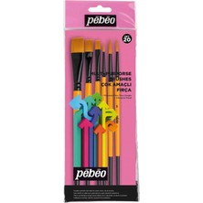 Pebeo Yağlıboya Fırça Seti Düz Kesik-3/4+3 Ad No:3,5,8+ 6 Lı Set-20