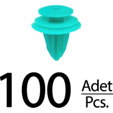 İnnovareauto Toyota ve Tesla Için Kapı Döşeme Klips- 100 Adet