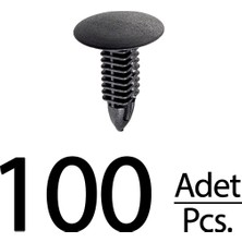 İnnovareauto Honda Insight Odyssey Accord Prelude Suzukı Nıssan Için Döşeme Klips - 100 Adet