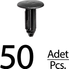 İnnovareauto Ford Escort Için Koltuk Bakalit Klips - 50 Adet