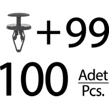 İnnovareauto Opel, Ford, Land Rover Için Davlumbaz, Panjur KLIPSI-100'LÜ