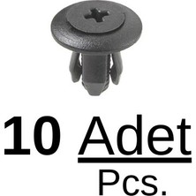 İnnovareauto Ford, Mazda, Kia, Honda Için Davlumbaz Klipsi- 10'lu