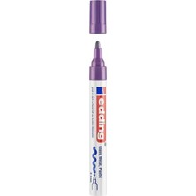 Edding Markör Boya Kalemi 2-4 Mm Yuvarlak Uçlu Mor 750Cr (10 Lu Paket)