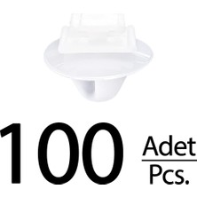 İnnovareauto Renault, Peugeot, Citroen, Fiat Için Çıta Klips- 100 Adet