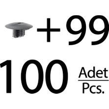 İnnovareauto Renault Için Davlumbaz Tapası- 100 Adet