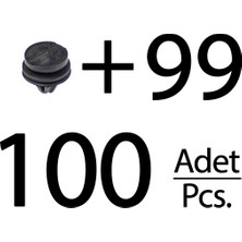 İnnovareauto Land Rover Lr3, Lr4 Için Çıta Klipsi- 100'LÜ