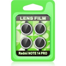 Elma Shop Note 14 Pro 5g Raze Metal Kamera Lens - Gümüş