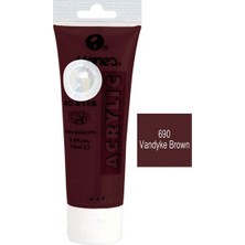  maries akrilik boya 75 ml vandyke brown 815-690 mrmar0168 (1 adet)