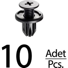 İnnovareauto Chevrolet Aveo Captiva Epica Matiz Optra Spark Için Tampon Panel Klips - 10 Adet