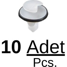 İnnovareauto Citroen, Fiat, Ford, Peugeot, Renault Için Döşeme Klipsi-10'lu