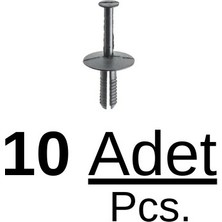 İnnovareauto Opel ve Bmw Için Tampon Klipsi- 10 Adet