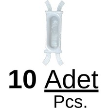 İnnovareauto Fiat Doblo, Albea, Palio, Siena Için Cam Kapı Fitil Klips- 10'lu