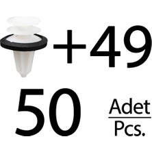 İnnovareauto Ford Transit 150, 250, 350 Için Kapı Döşeme Klips- 50'li