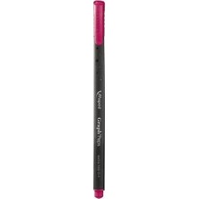 Maped 749126 Fineliner Keçe Uç Kalem 12 Li Koyu Pembe (1 Paket 12 Adet)