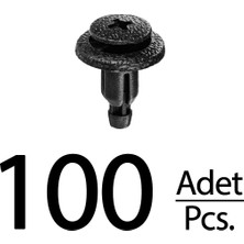 İnnovareauto Toyota Sienna Corolla Yaris Camry Avalon Için Panjur Klips - 100 Adet