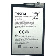 Senal Store Tecno Pova 3 BL-68AT Batarya Senalstore