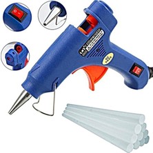 Moonshop 100WATT Sıcak Silikon Tabancası + 10 Adet Çubuk Slikon