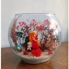 Iyiki  Varsın  Şeker  Kız Cam Fanus Teraryum