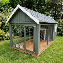 Latanwood Milo Ahşap Köpek Kulübesi