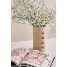 Paşabahçe Traverten Dekoratif Vazo M