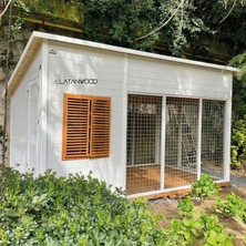 Latanwood Leia Ahşap Köpek Kulübesi
