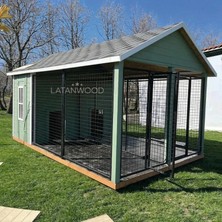 Latanwood Flea Köpek Kulübesi