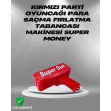 Calperia Elektrikli Money Gun Oyuncak Parti Tabancası - Lisinya