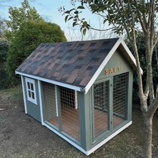 Latanwood Smartest Ahşap Köpek Kulübesi