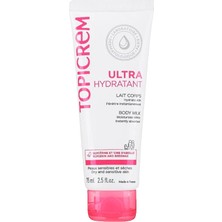 Topicrem Ultra Hydratant Body Milk - Yoğun Nemlendirici Vücut Sütü 75 ml