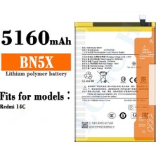 Senal Store Xiaomi Redmi 14C Batarya Pil BN5X Senalstore