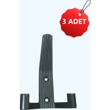 Efeli Yapı Som 3 Adet Portmanto Bronz Vestiyer Askısı