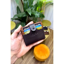 Cüzcan Enra Hakiki Deri Kartlık Cüzdan Kibar Şık ve Kullanışlı