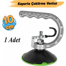 Badem10 Tekli Kaporta Göcük Çektirme 10 cm Vantuz Cam Vakumlu Fayans Ahşap Tutucu Taşıma Araba Alüminyum