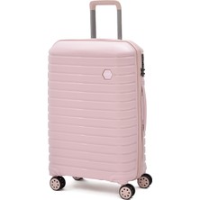 Elatae Ground Orta Boy Valiz Kırılmaz Pp Hafif Darbe Dayanıklı 360° Sessiz Teker 010663