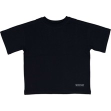 Whynot Basic Kids T-Shirt - Black 7-8 Yaş