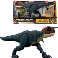 MarkEntegra Koşup Isıran ve Kükreme Sesleri Çıkaran  Jurassic World Muhteşem Saldırı Carnotaurus Dinozor Aksiyon Figürü, Dijital Oyun, JKG85